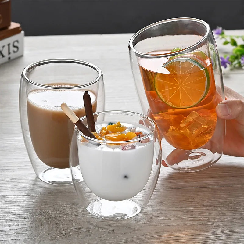 Tasse Double Paroi Résistante à la Chaleur