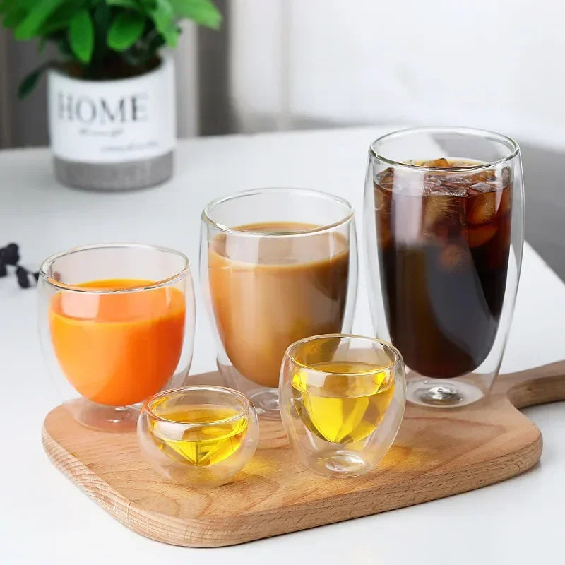 Tasse Double Paroi Résistante à la Chaleur