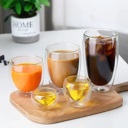 Tasse Double Paroi Résistante à la Chaleur