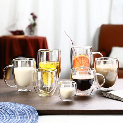 Tasse Double Paroi Résistante à la Chaleur